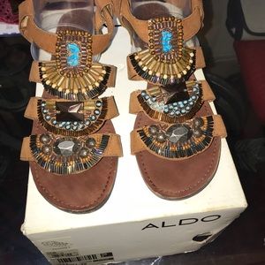 Bohemian beaded sandals